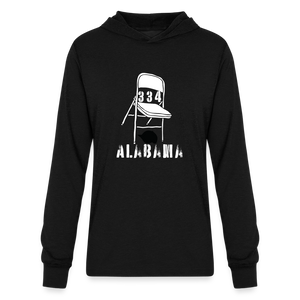 Unisex Long Sleeve Hoodie Shirt - black