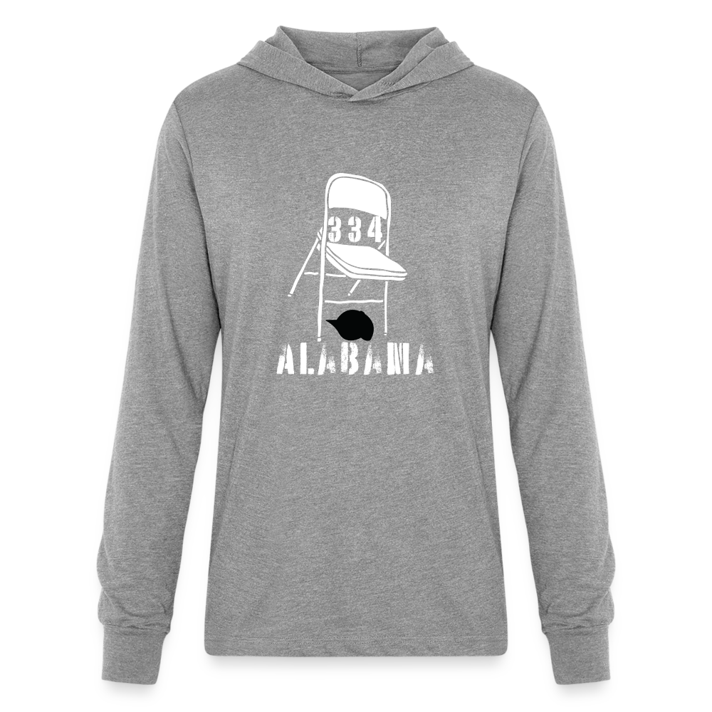 Unisex Long Sleeve Hoodie Shirt - heather grey