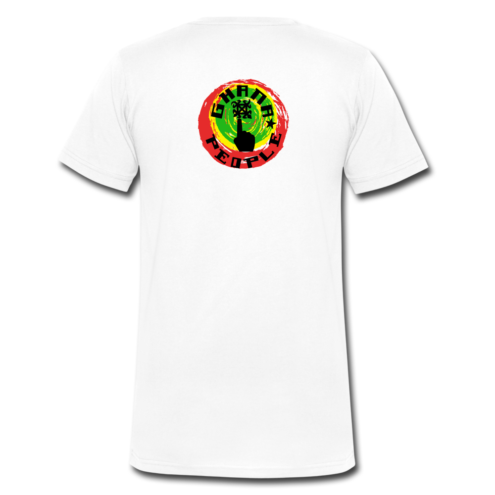 Men's V-Neck T-Shirt - white