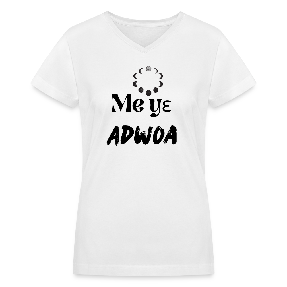 Women's V-Neck T-Shirt - white